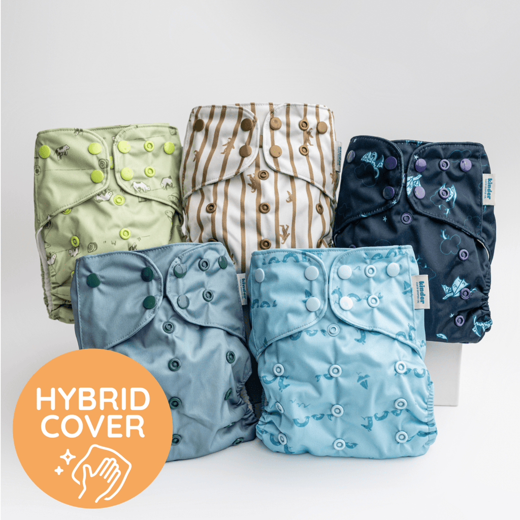  - Modern - Cloth - Diapers - Hybrid Cover - Kinder Cloth Diaper Co. - Pittsburgh - Based - Small - Business - Woman - Owned