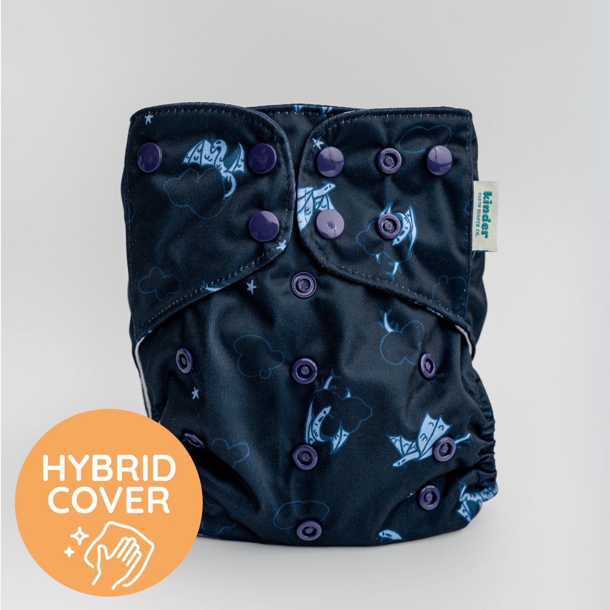  - Modern - Cloth - Diapers - Hybrid Cover - Kinder Cloth Diaper Co. - Pittsburgh - Based - Small - Business - Woman - Owned