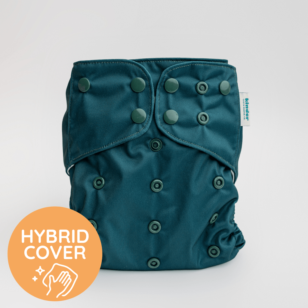 Chestnut - Modern - Cloth - Diapers - Diaper Cover - Kinder Cloth Diaper Co. - Pittsburgh - Based - Small - Business - Woman - Owned