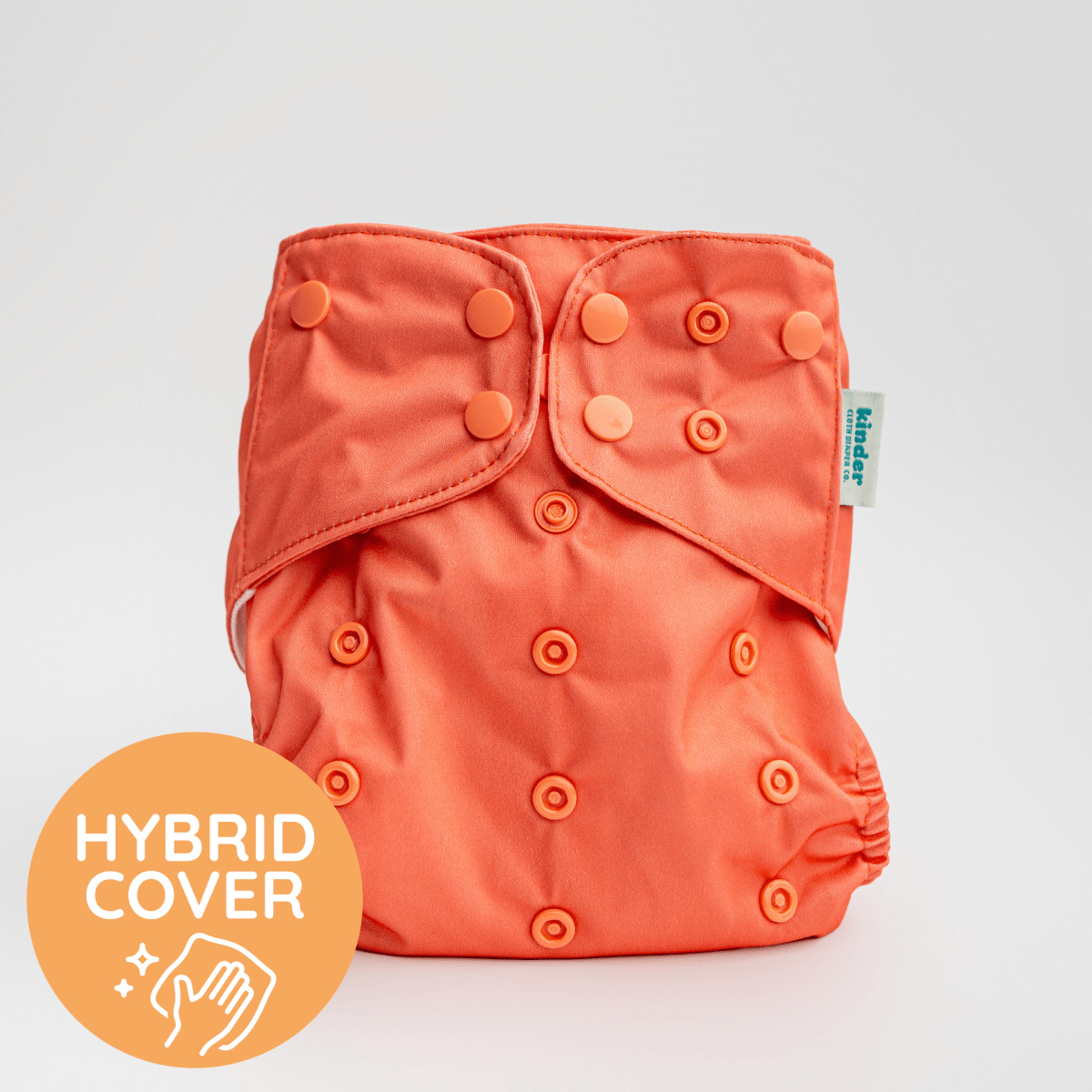 Chestnut - Modern - Cloth - Diapers - Diaper Cover - Kinder Cloth Diaper Co. - Pittsburgh - Based - Small - Business - Woman - Owned