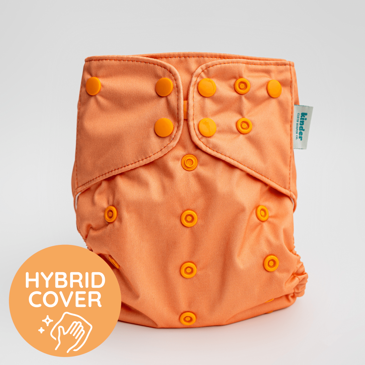 Chestnut - Modern - Cloth - Diapers - Diaper Cover - Kinder Cloth Diaper Co. - Pittsburgh - Based - Small - Business - Woman - Owned
