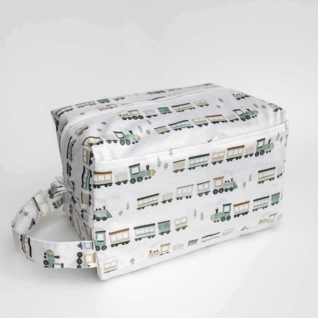 Choo Choo - Modern - Cloth - Diapers - Diaper Pod - Kinder Cloth Diaper Co. - Pittsburgh - Based - Small - Business - Woman - Owned