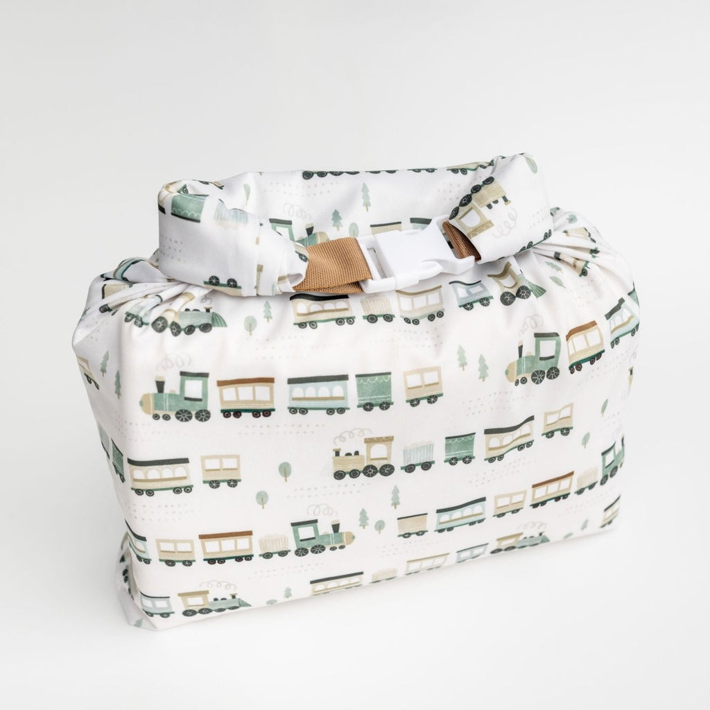 Choo Choo - Modern - Cloth - Diapers - Wet Bag - Kinder Cloth Diaper Co. - Pittsburgh - Based - Small - Business - Woman - Owned