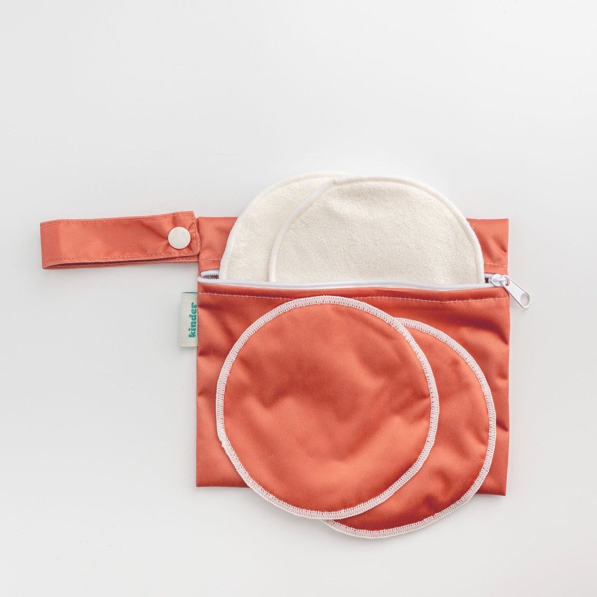 Clay - Warm Neutrals - Modern - Cloth - Diapers - Breast Pad - Kinder Cloth Diaper Co. - Pittsburgh - Based - Small - Business - Woman - Owned