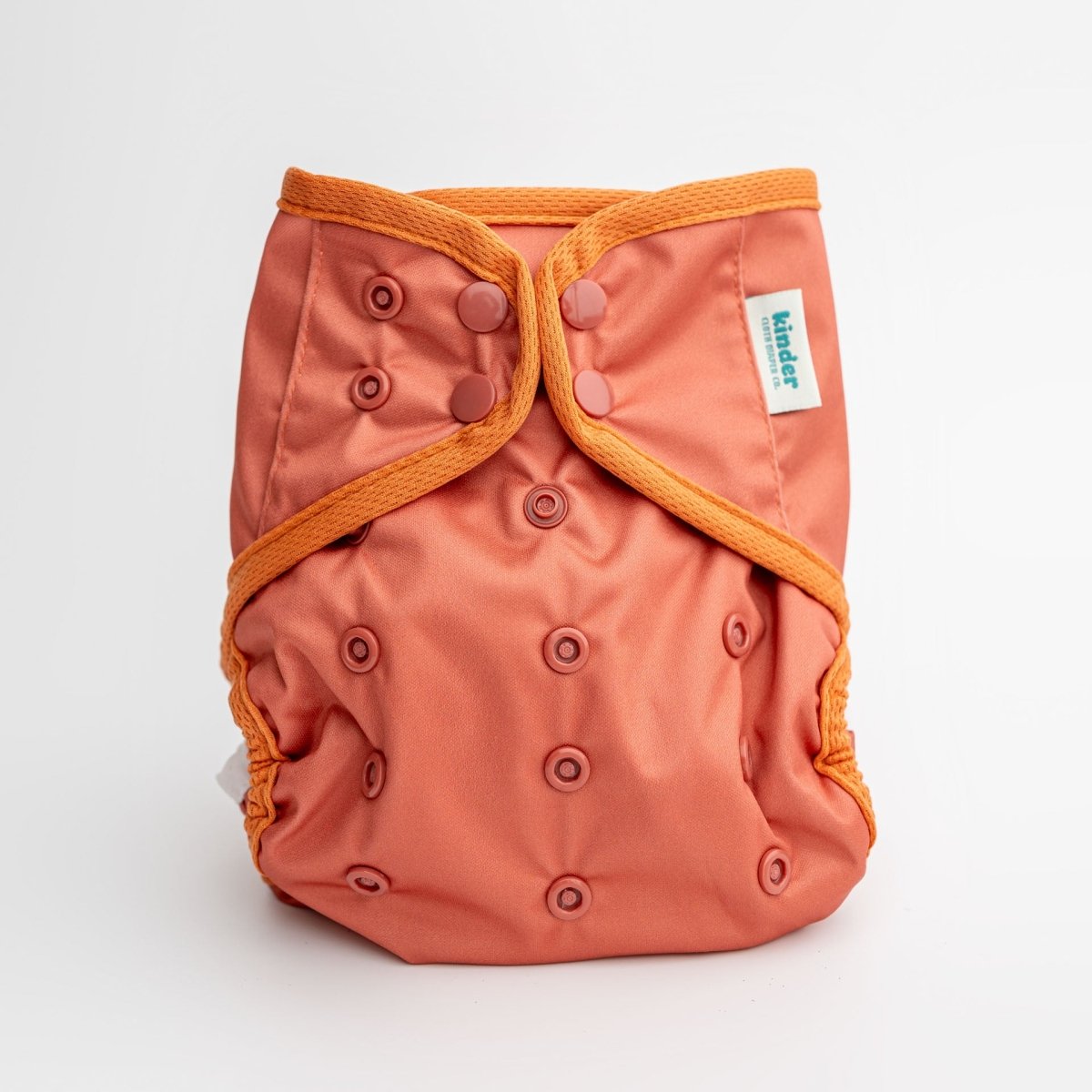 Clay - Warm Neutrals - Modern - Cloth - Diapers - Diaper Cover - Kinder Cloth Diaper Co. - Pittsburgh - Based - Small - Business - Woman - Owned