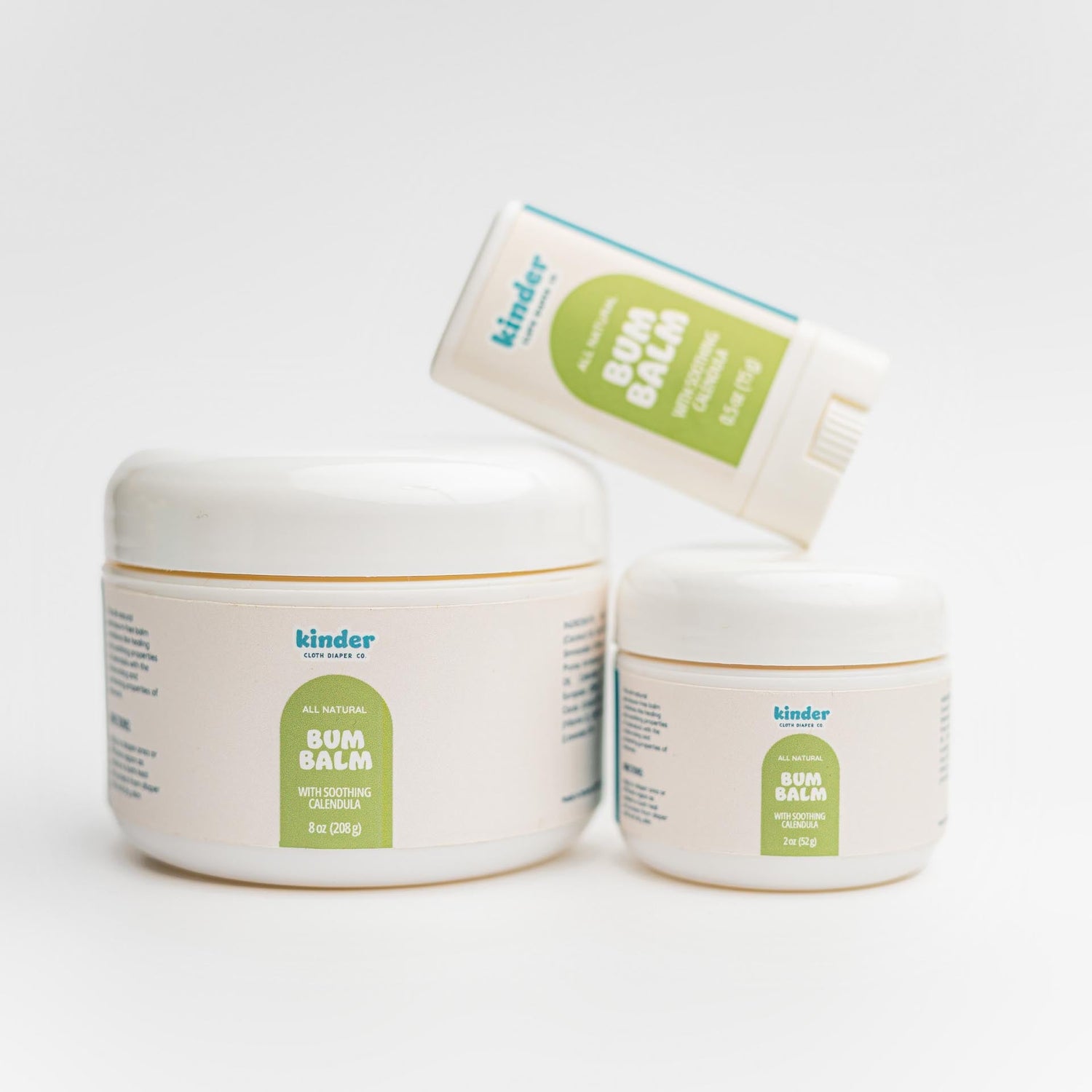 Cloth Diaper Safe Bum Cream Zinc - Free and Petroleum - Free - Kinder Cloth Diaper Co. - modern reusable cloth diapers and more for birth to potty training - Pittsburgh Based Small Business