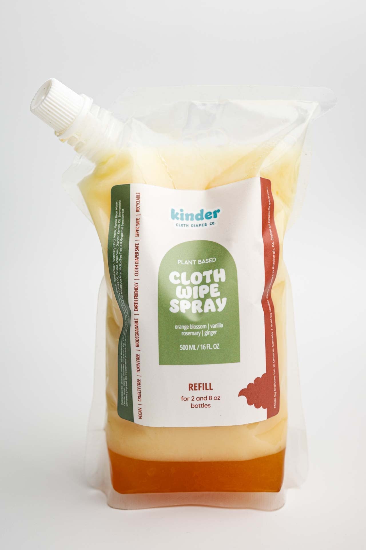 Cloth Wipe Spray: Soothing Aloe and Calendula - Kinder Cloth Diaper Co. - 31 - 06 - 02 - modern reusable cloth diapers and more for birth to potty training - Pittsburgh Based Small Business