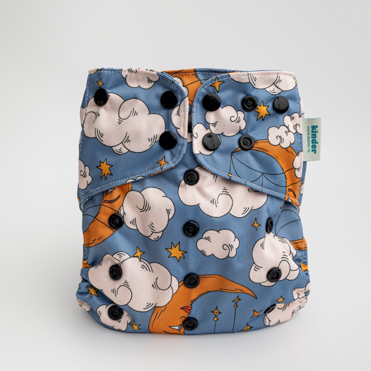 Cloud Bound - Modern - Cloth - Diapers - Pocket Diaper - Kinder Cloth Diaper Co. - Pittsburgh - Based - Small - Business - Woman - Owned
