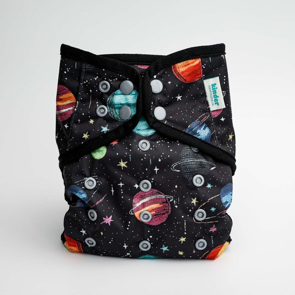 Patterned Wipeable Cloth Diaper Cover, Grows with your Baby - Kinder Cloth Diaper Co. - 20 - 04 - 03 - modern reusable cloth diapers and more for birth to potty training - Pittsburgh Based Small Business