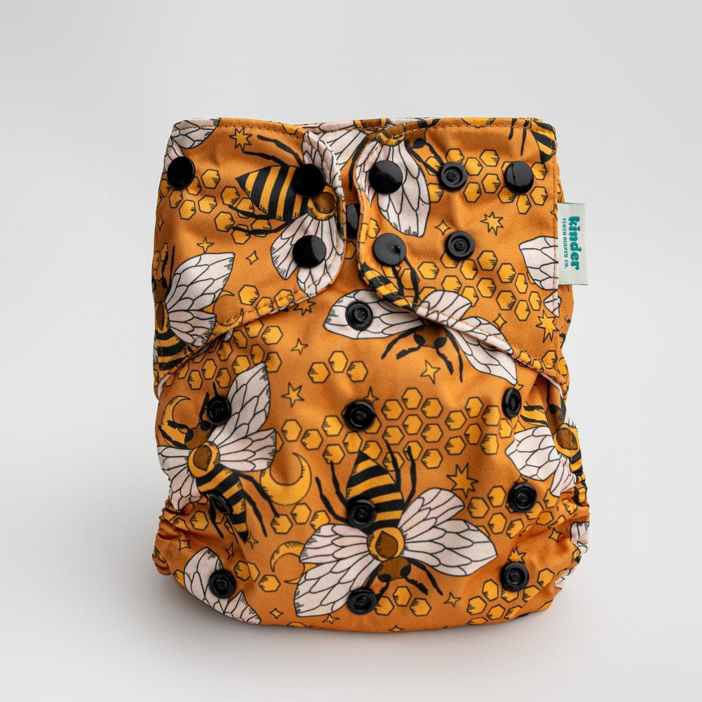 Cosmic Hive - Modern - Cloth - Diapers - Pocket Diaper - Kinder Cloth Diaper Co. - Pittsburgh - Based - Small - Business - Woman - Owned