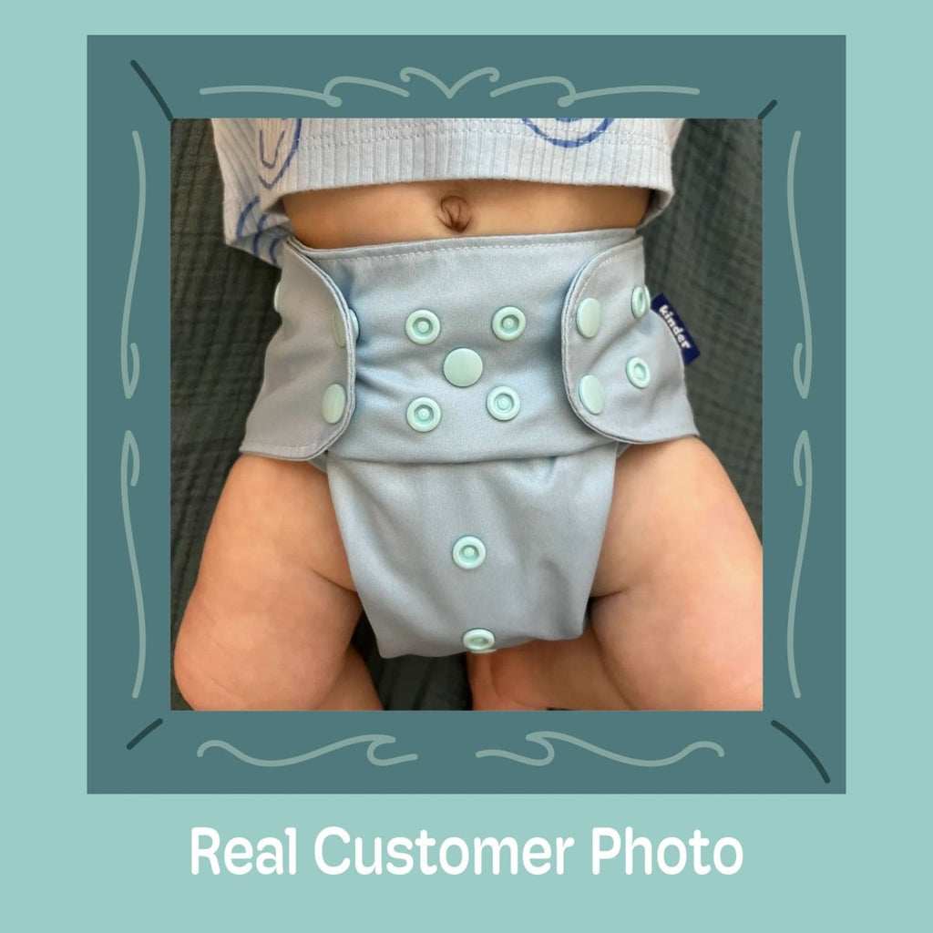 Solid Color: Essentials Pocket Cloth Diaper with Athletic Wicking Jersey, Grows with your Baby - Kinder Cloth Diaper Co. - 01 - 02 - 01 - modern reusable cloth diapers and more for birth to potty training - Pittsburgh Based Small Business