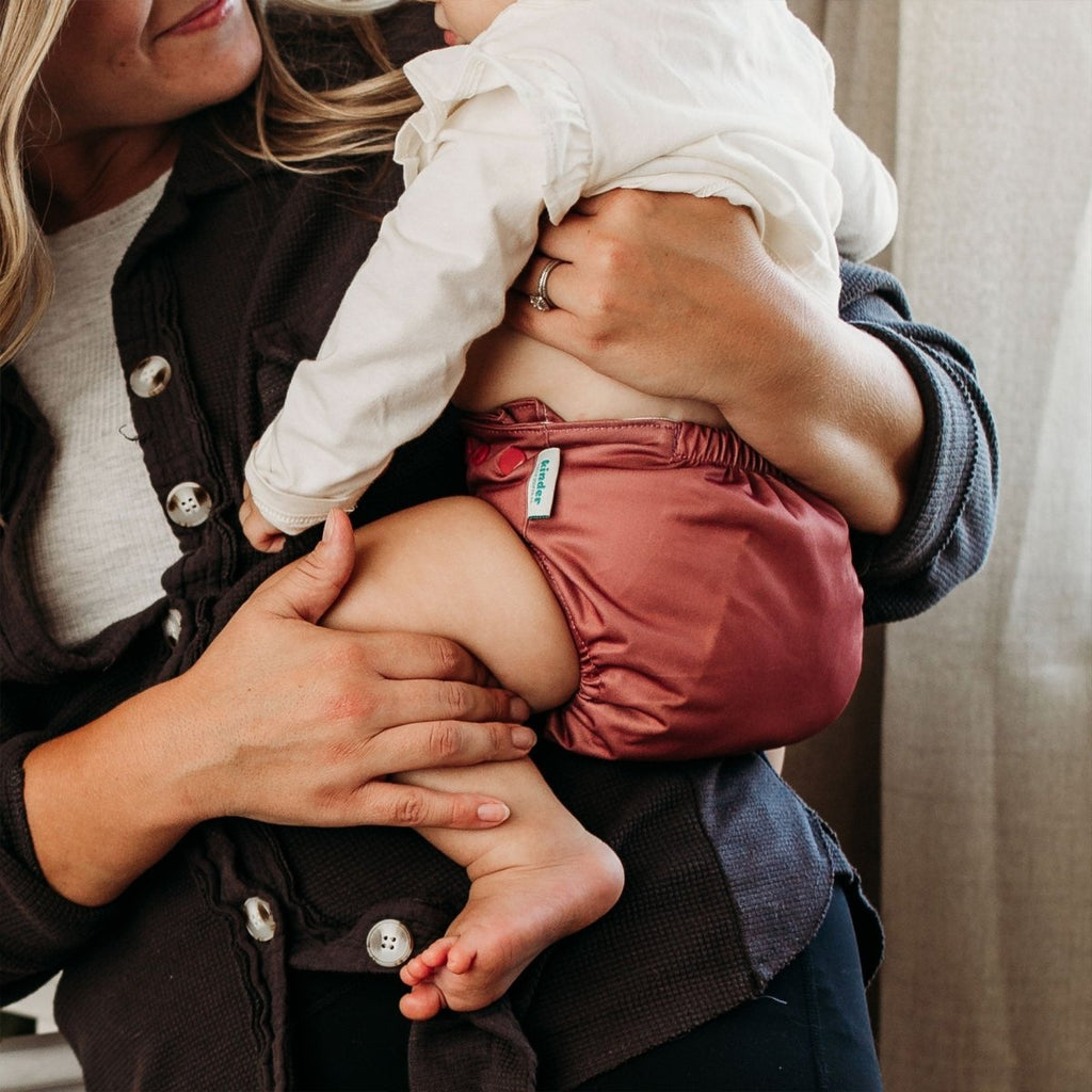 Solid Color: Essentials Pocket Cloth Diaper with Athletic Wicking Jersey, Grows with your Baby - Kinder Cloth Diaper Co. - 01 - 02 - 01 - modern reusable cloth diapers and more for birth to potty training - Pittsburgh Based Small Business