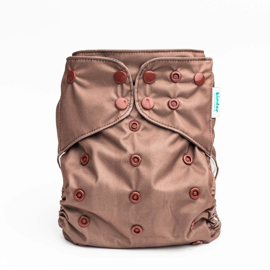 Solid Color: Essentials Pocket Cloth Diaper with Athletic Wicking Jersey, Grows with your Baby - Kinder Cloth Diaper Co. - modern reusable cloth diapers and more for birth to potty training - Pittsburgh Based Small Business