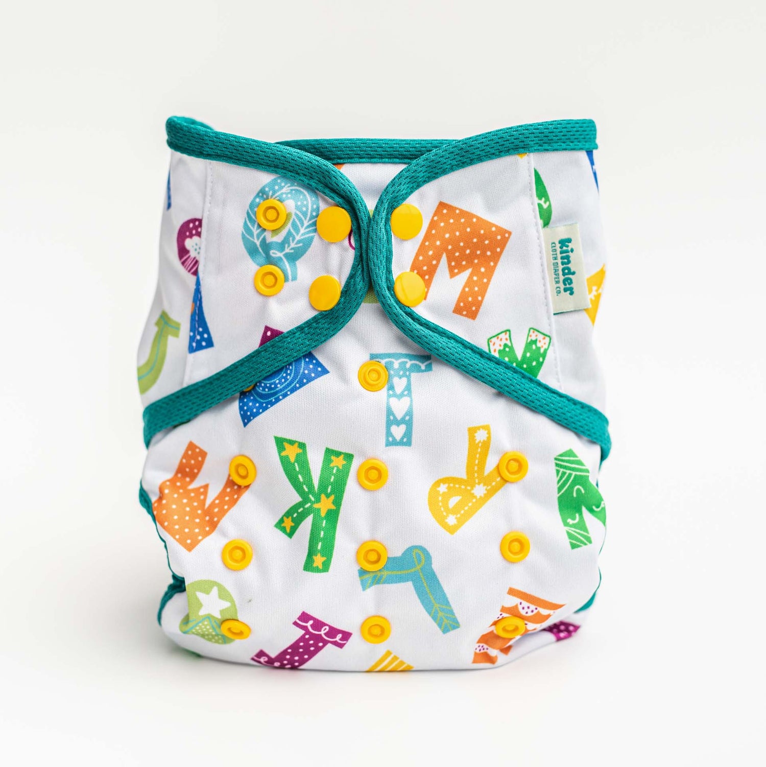 Patterned Wipeable Cloth Diaper Cover, Grows with your Baby