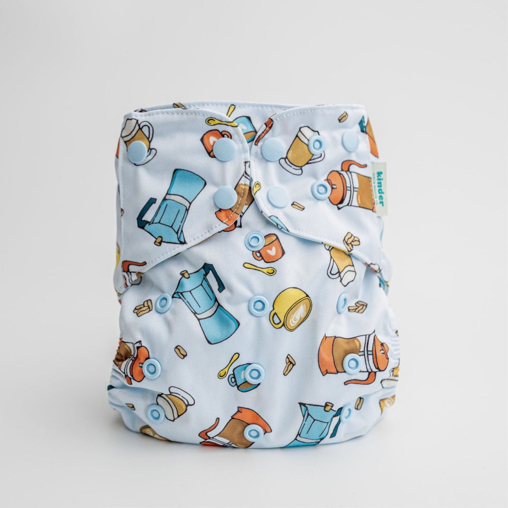 Cozy Cups - Modern - Cloth - Diapers - Pocket Diaper - Kinder Cloth Diaper Co. - Pittsburgh - Based - Small - Business - Woman - Owned
