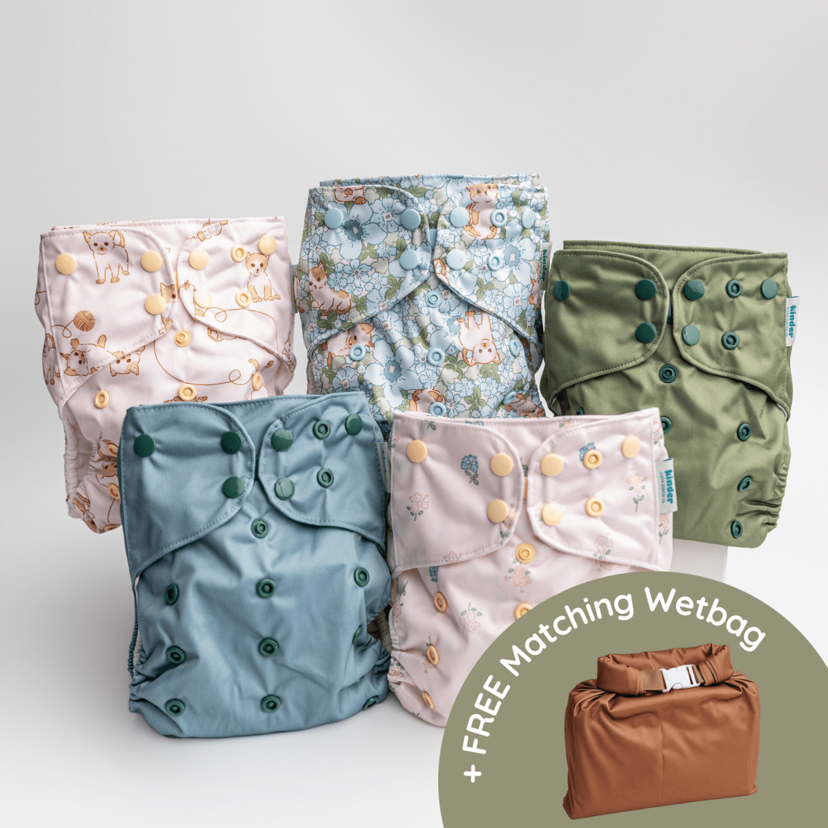  - Modern - Cloth - Diapers - Kinder Cloth Diaper Co. - Pittsburgh - Based - Small - Business - Woman - Owned