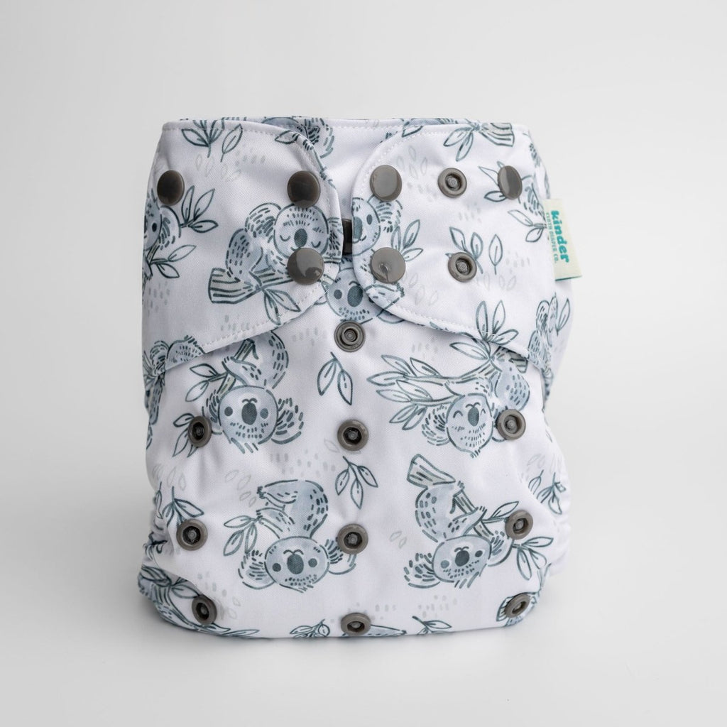 Cuddly Koalas - Modern - Cloth - Diapers - Pocket Diaper - Kinder Cloth Diaper Co. - Pittsburgh - Based - Small - Business - Woman - Owned