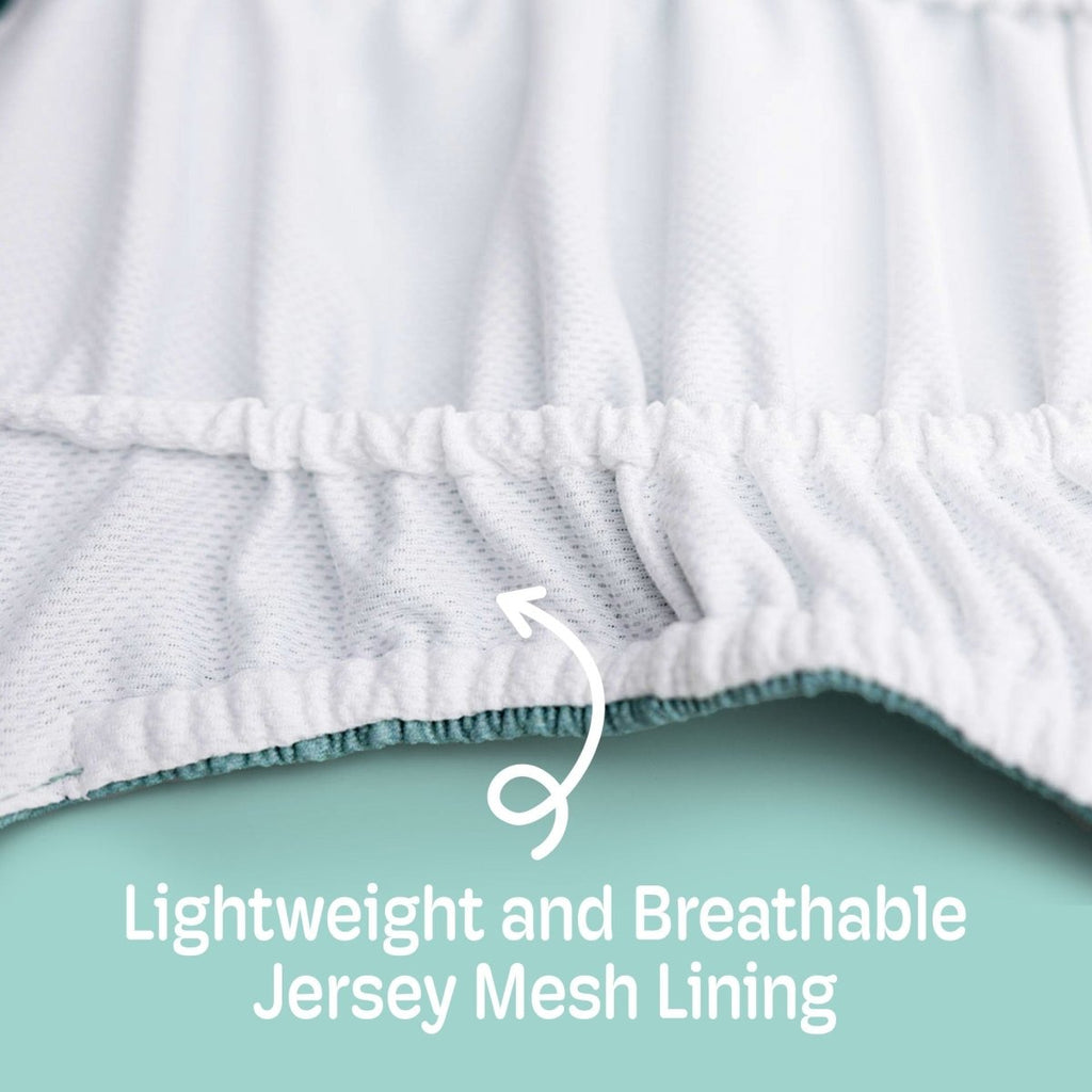 Luxe Pocket Cloth Diaper with Dual Inner Gussets and Athletic Wicking Jersey - Kinder Cloth Diaper Co. - 16 - 02 - 02 - modern reusable cloth diapers and more for birth to potty training - Pittsburgh Based Small Business