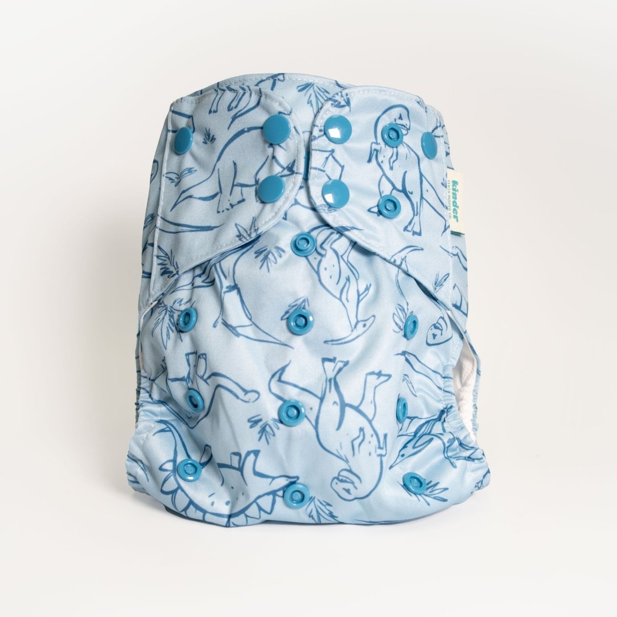 Dainty Dinos - Modern - Cloth - Diapers - Pocket Diaper - Kinder Cloth Diaper Co. - Pittsburgh - Based - Small - Business - Woman - Owned