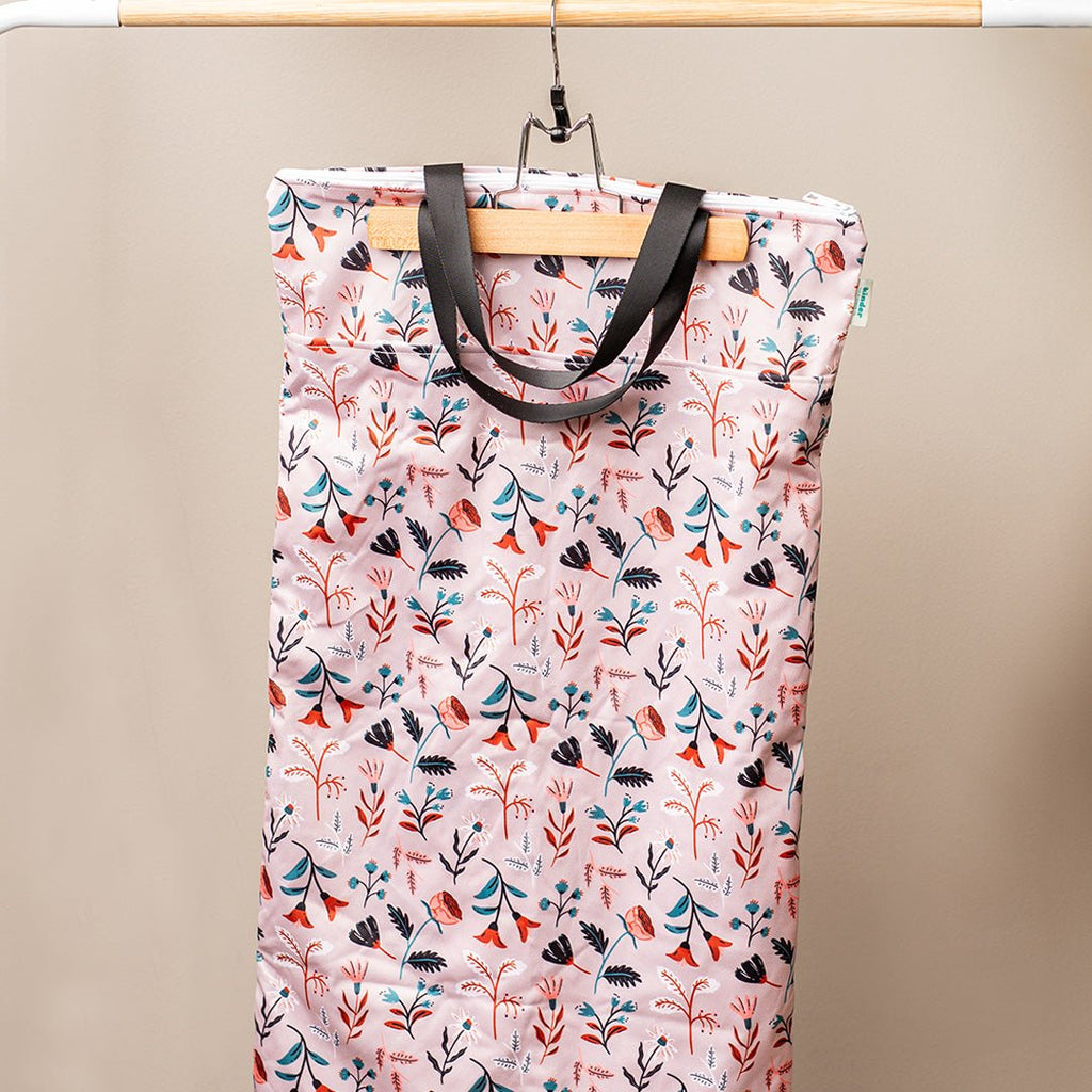 Daphne Floral - Modern - Cloth - Diapers - Wet Bag - Kinder Cloth Diaper Co. - Pittsburgh - Based - Small - Business - Woman - Owned