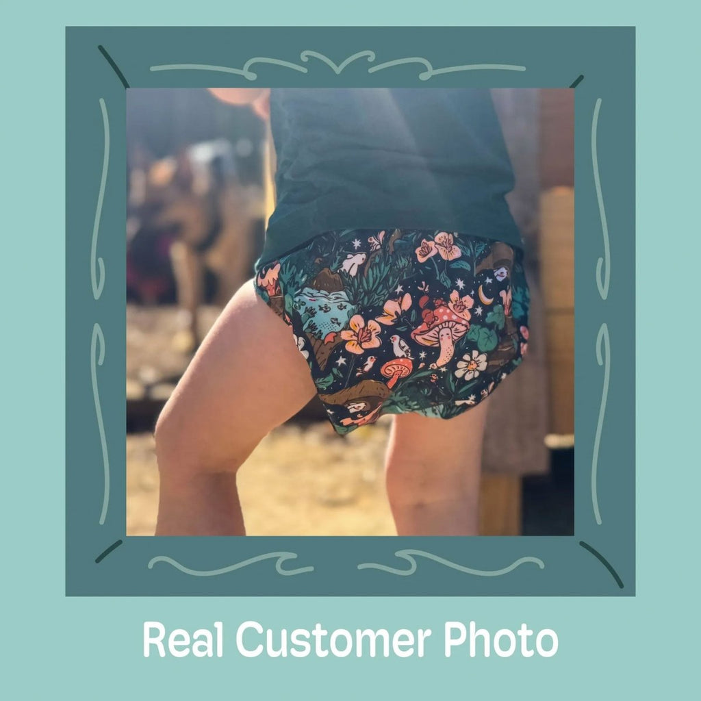 Nature: Essentials Pocket Cloth Diaper with Athletic Wicking Jersey, Grows with your Baby - Kinder Cloth Diaper Co. - 02 - 04 - 03 - modern reusable cloth diapers and more for birth to potty training - Pittsburgh Based Small Business