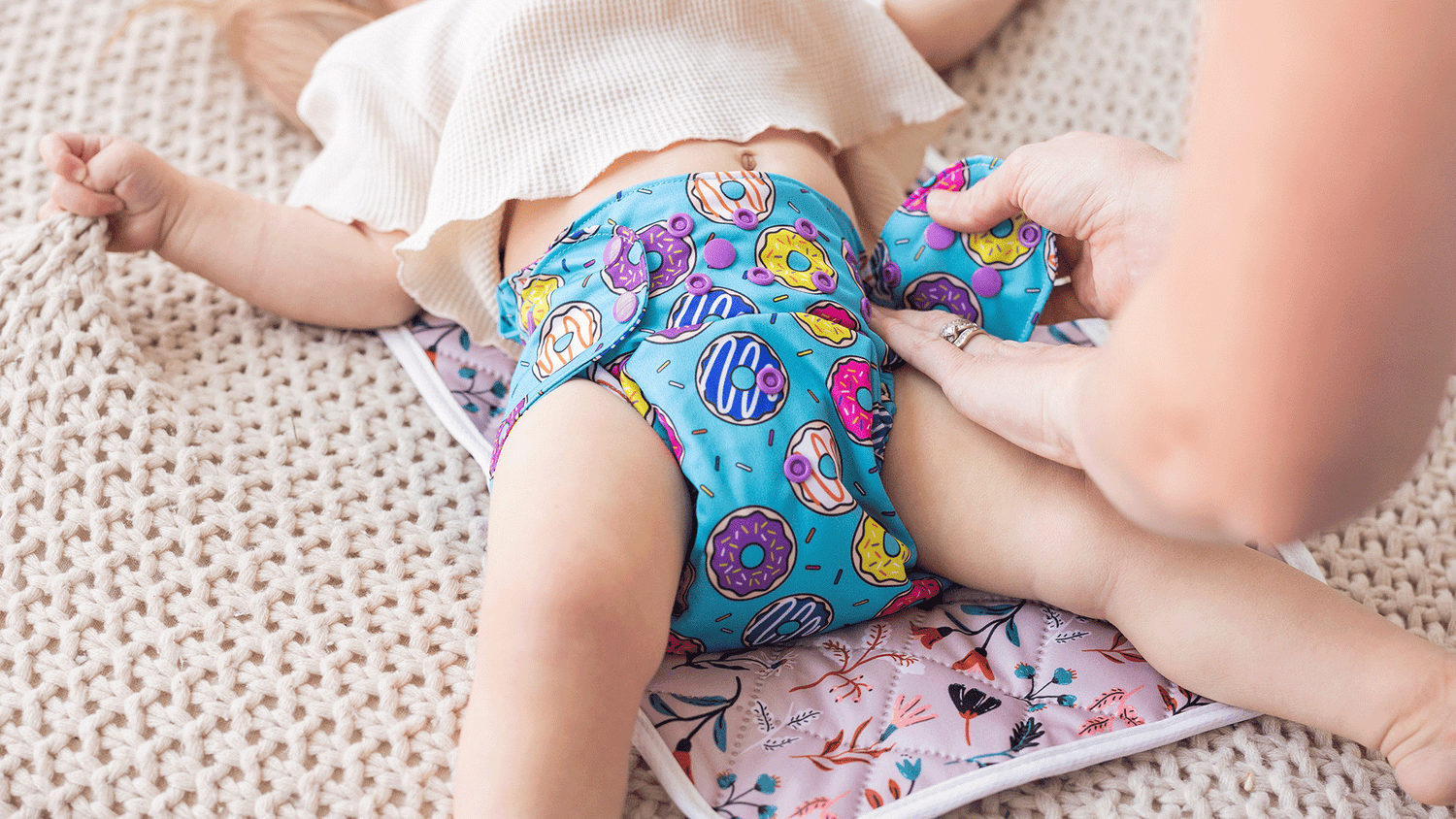 reusable pocket style cloth diaper with robot print awj athletic wicking jersey mesh patterned best pocket diaper
