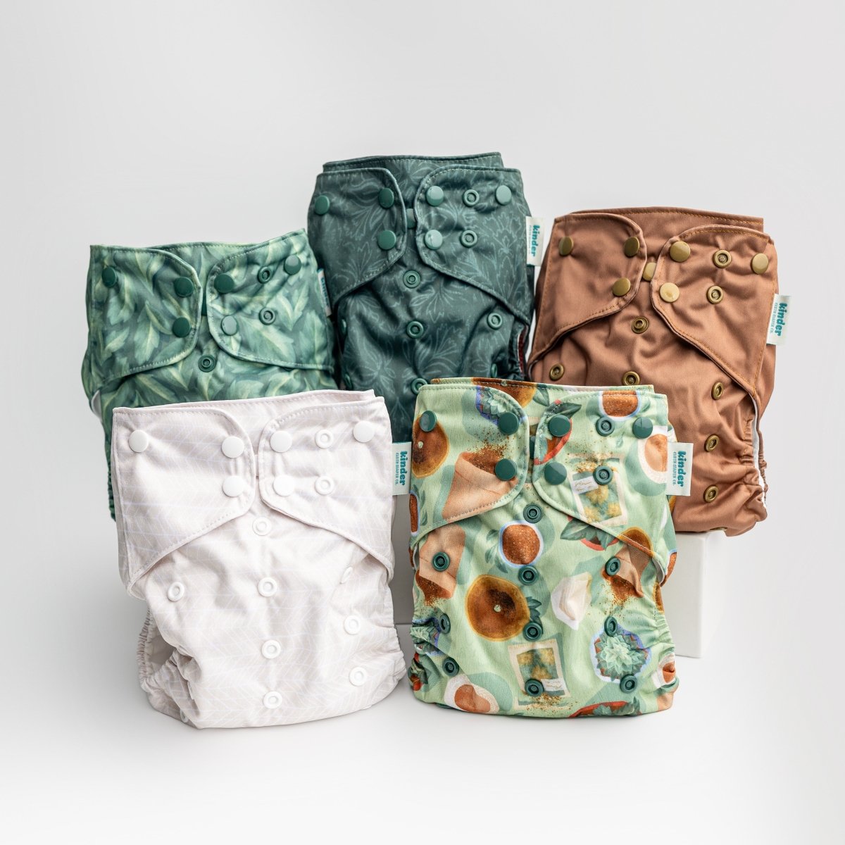 Dino Habitat - Modern - Cloth - Diapers - Pocket Diaper - Kinder Cloth Diaper Co. - Pittsburgh - Based - Small - Business - Woman - Owned