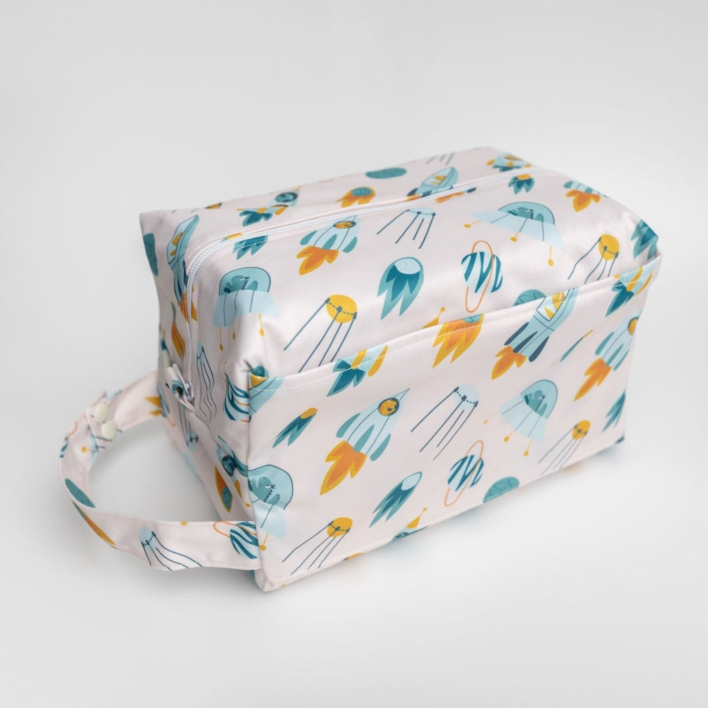 Dino Space Launch - Modern - Cloth - Diapers - Diaper Pod - Kinder Cloth Diaper Co. - Pittsburgh - Based - Small - Business - Woman - Owned