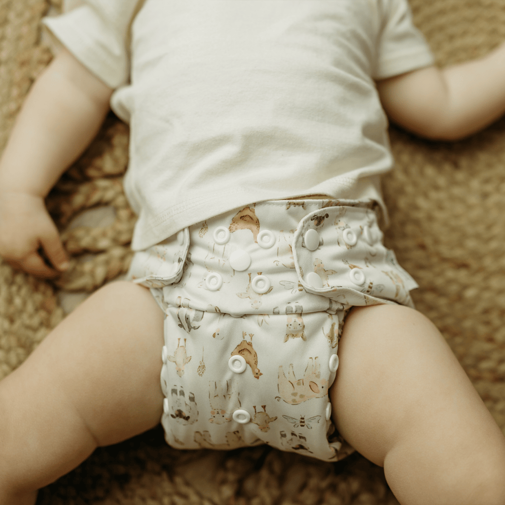 Doodle Zoo - Modern - Cloth - Diapers - Pocket Diaper - Kinder Cloth Diaper Co. - Pittsburgh - Based - Small - Business - Woman - Owned