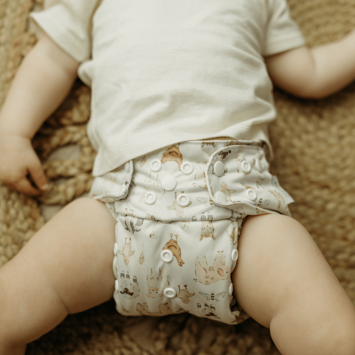 Doodle Zoo - Modern - Cloth - Diapers - Pocket Diaper - Kinder Cloth Diaper Co. - Pittsburgh - Based - Small - Business - Woman - Owned