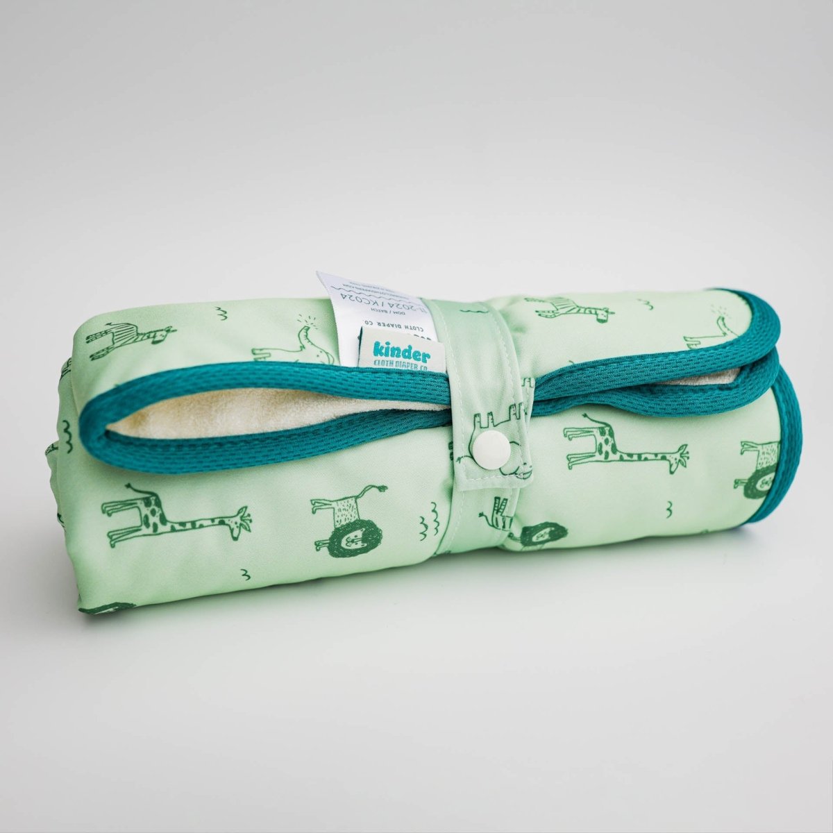 Doodle Zoo - Modern - Cloth - Diapers - Change Mat - Kinder Cloth Diaper Co. - Pittsburgh - Based - Small - Business - Woman - Owned