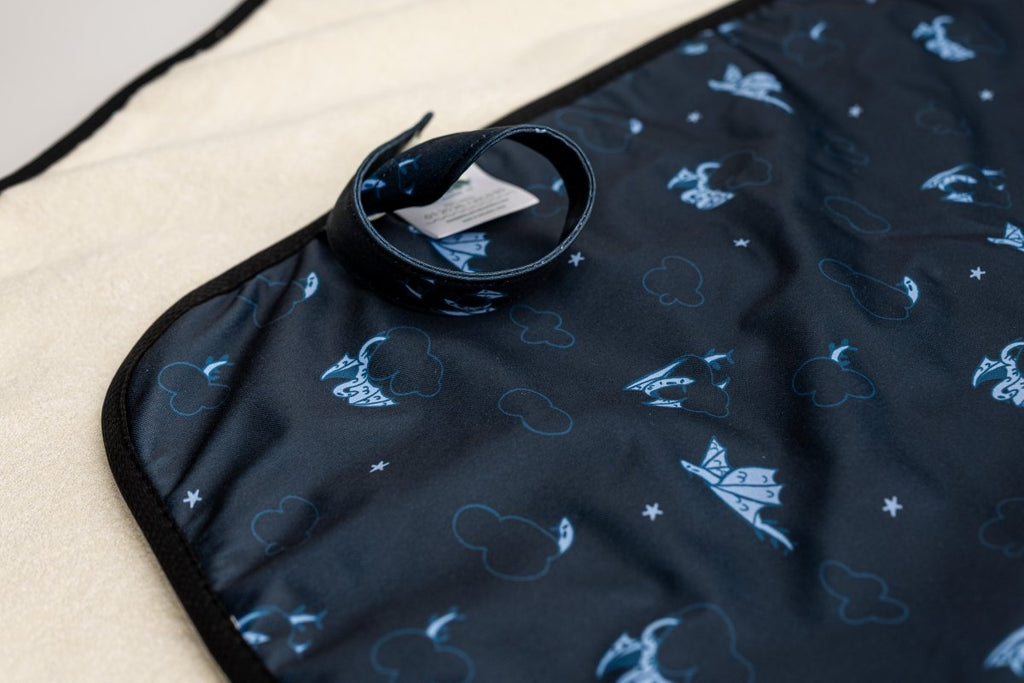 Dragon Tails - Modern - Cloth - Diapers - Change Mat - Kinder Cloth Diaper Co. - Pittsburgh - Based - Small - Business - Woman - Owned