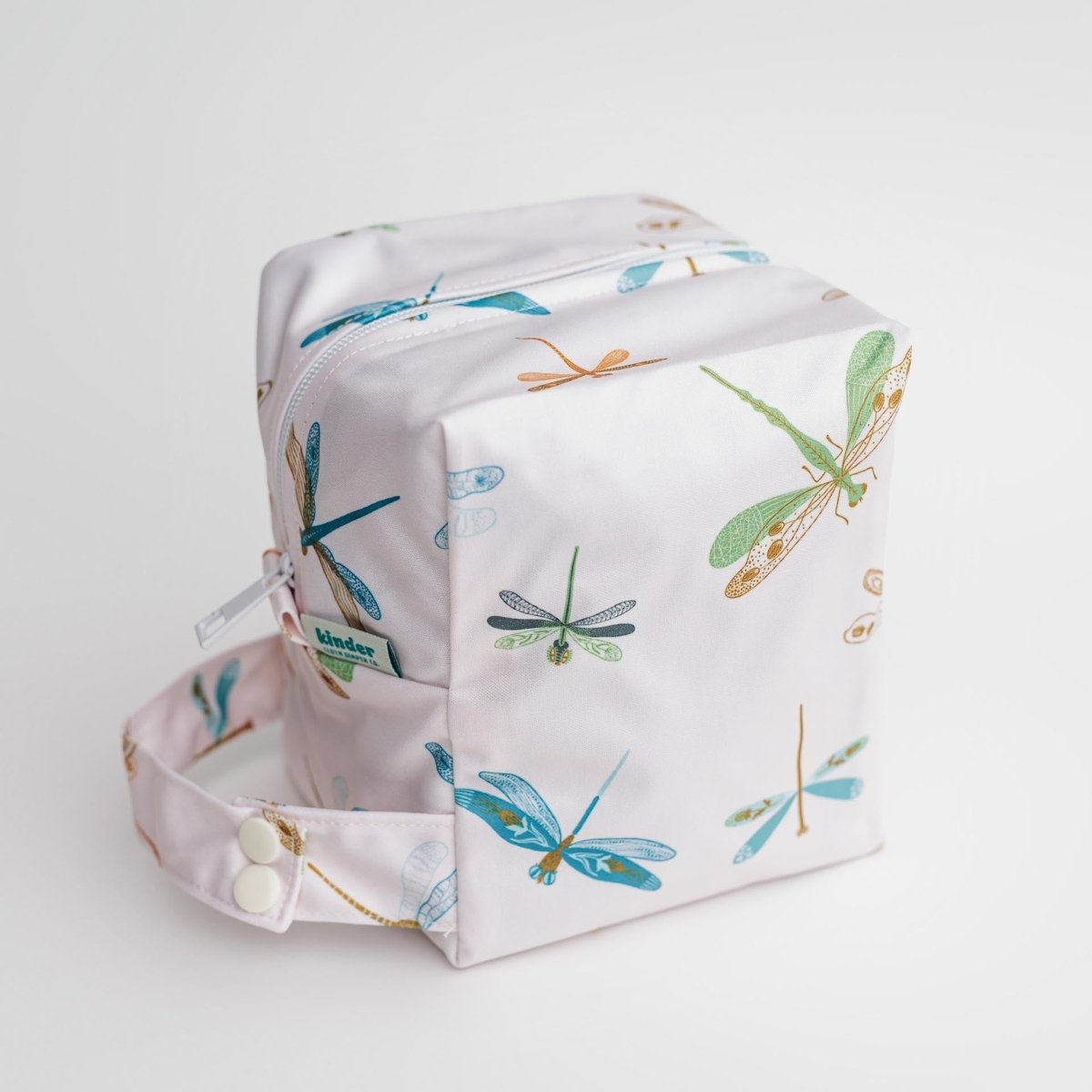 Reversible Mini Storage Travel Cube Diaper Pod with Exterior
