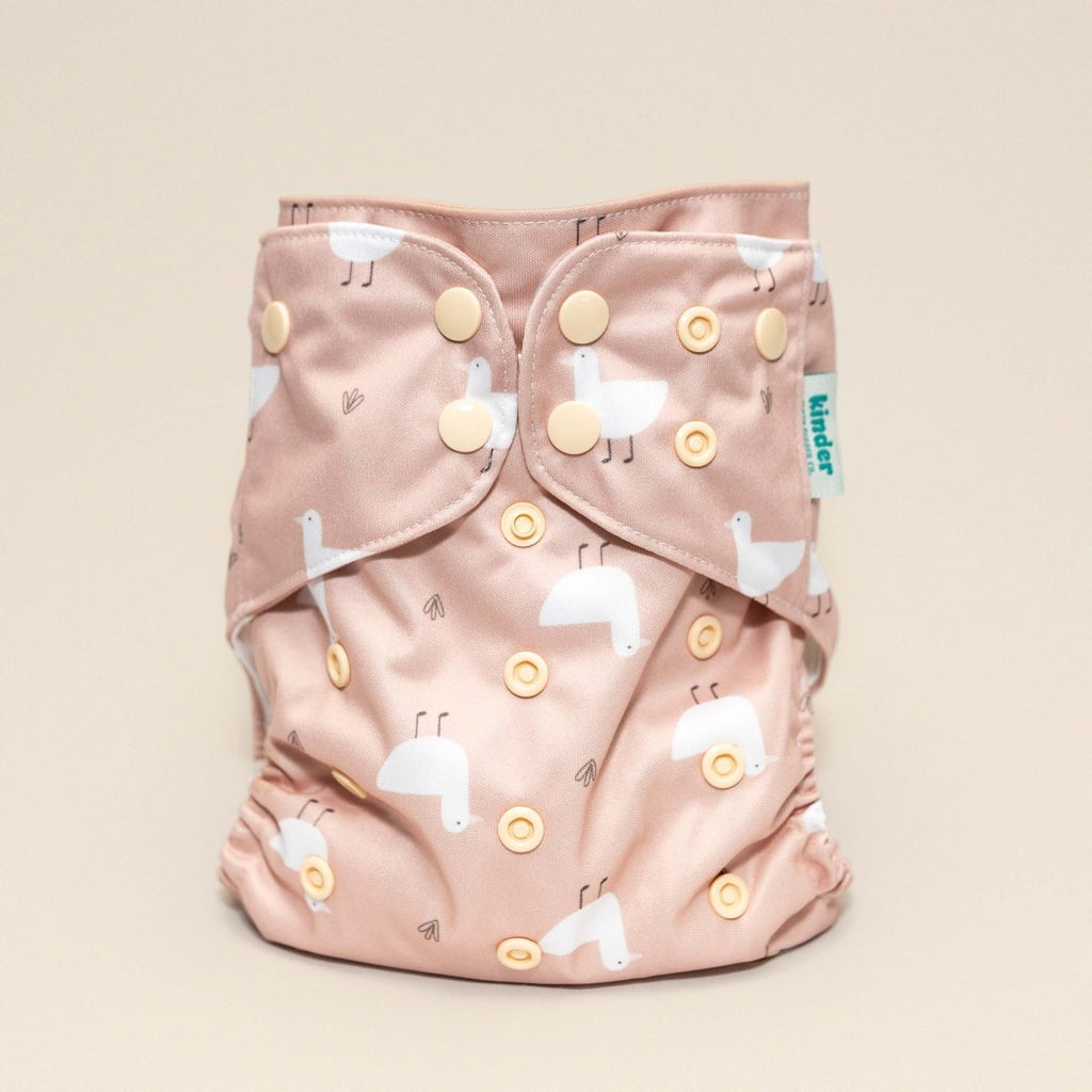 Duck Duck - Modern - Cloth - Diapers - Pocket Diaper - Kinder Cloth Diaper Co. - Pittsburgh - Based - Small - Business - Woman - Owned
