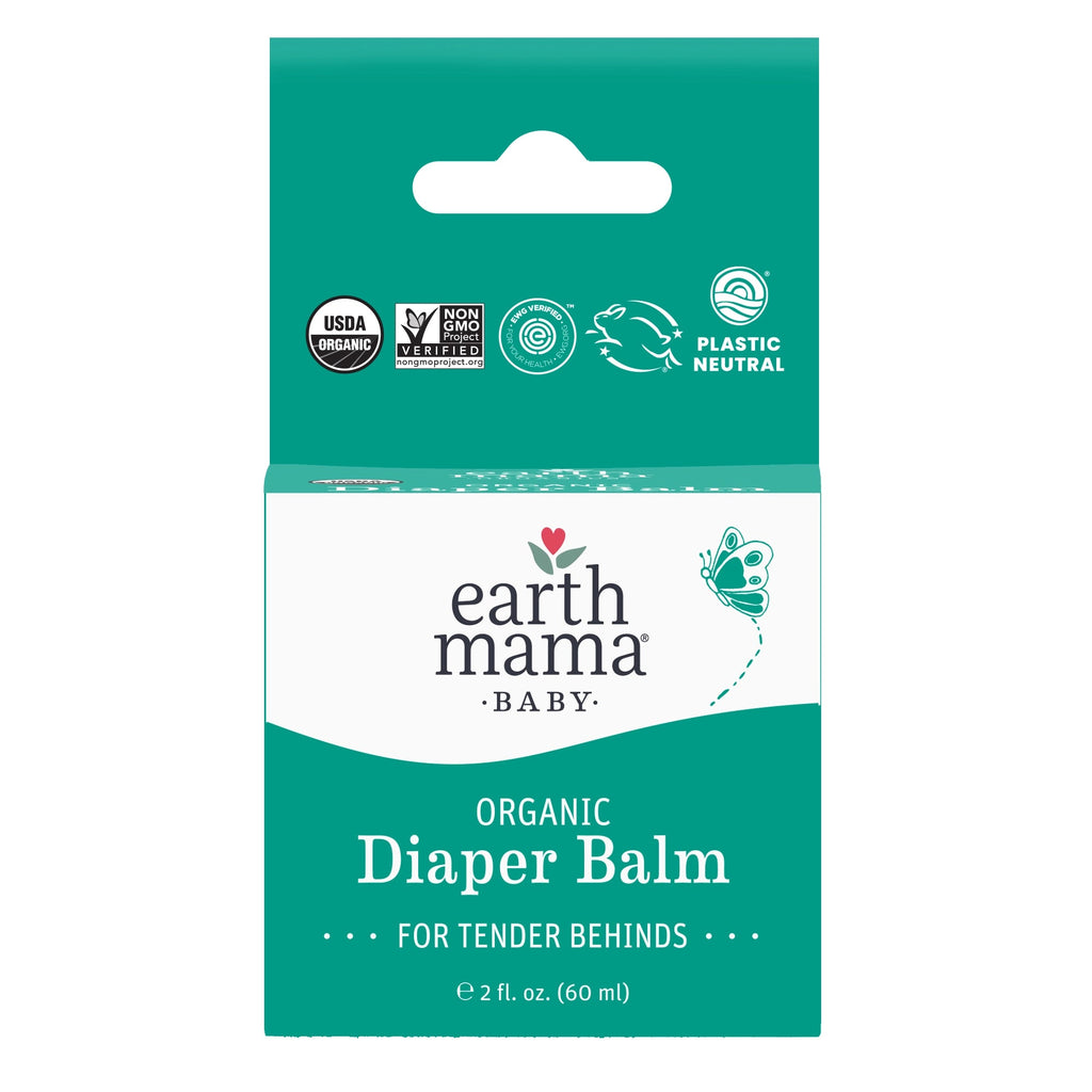 Earth Mama Cloth Diaper Safe Bum Organic Diaper Balm 2 oz Canister - Kinder Cloth Diaper Co. - 31 - 03 - 04 - modern reusable cloth diapers and more for birth to potty training - Pittsburgh Based Small Business