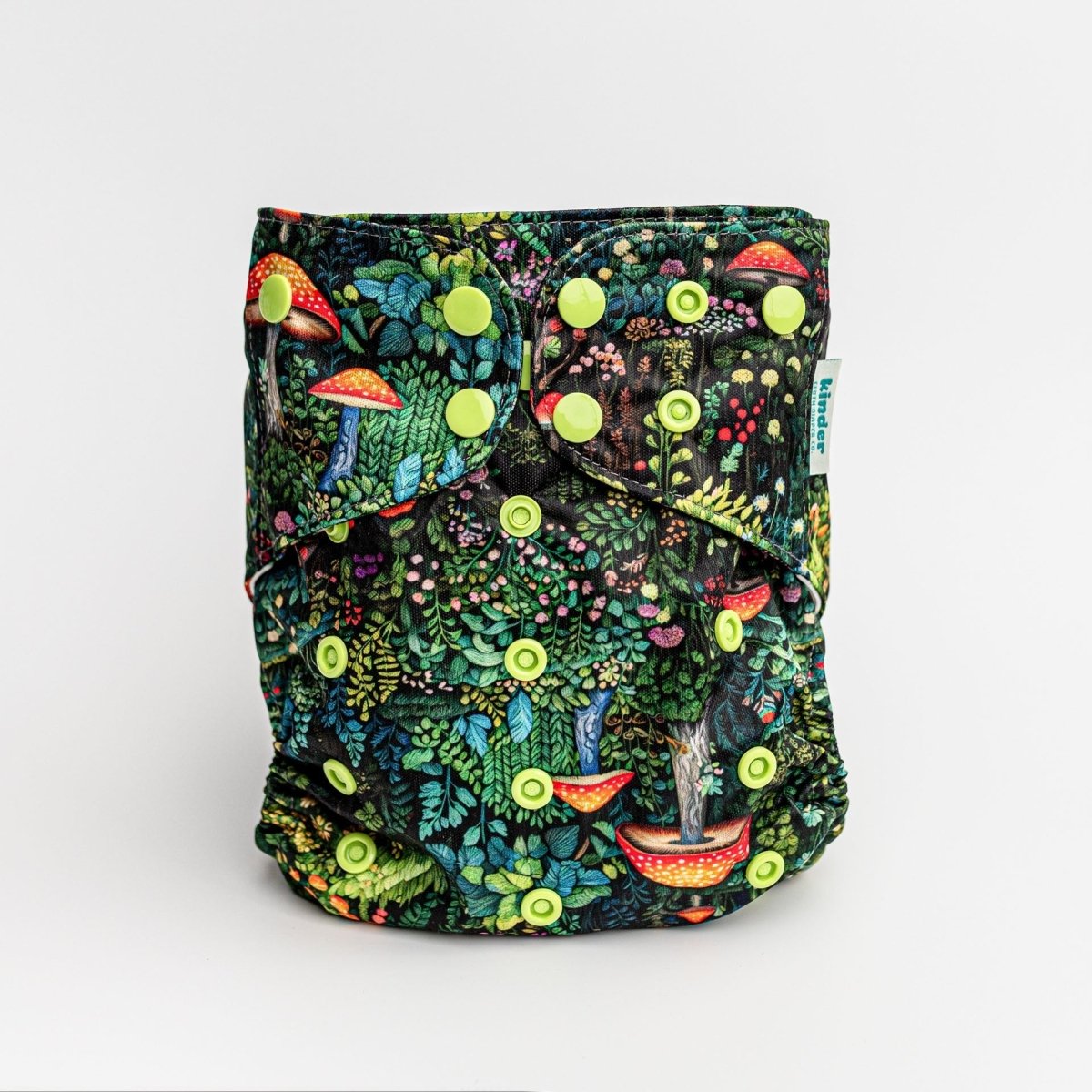 Nature: Essentials Pocket Cloth Diaper with Athletic Wicking Jersey, Grows with your Baby - Kinder Cloth Diaper Co. - 02 - 05 - 03 - modern reusable cloth diapers and more for birth to potty training - Pittsburgh Based Small Business