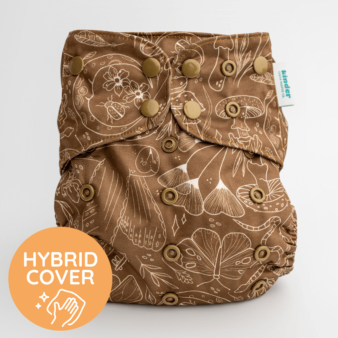 Enchanted - Modern - Cloth - Diapers - Diaper Cover - Kinder Cloth Diaper Co. - Pittsburgh - Based - Small - Business - Woman - Owned