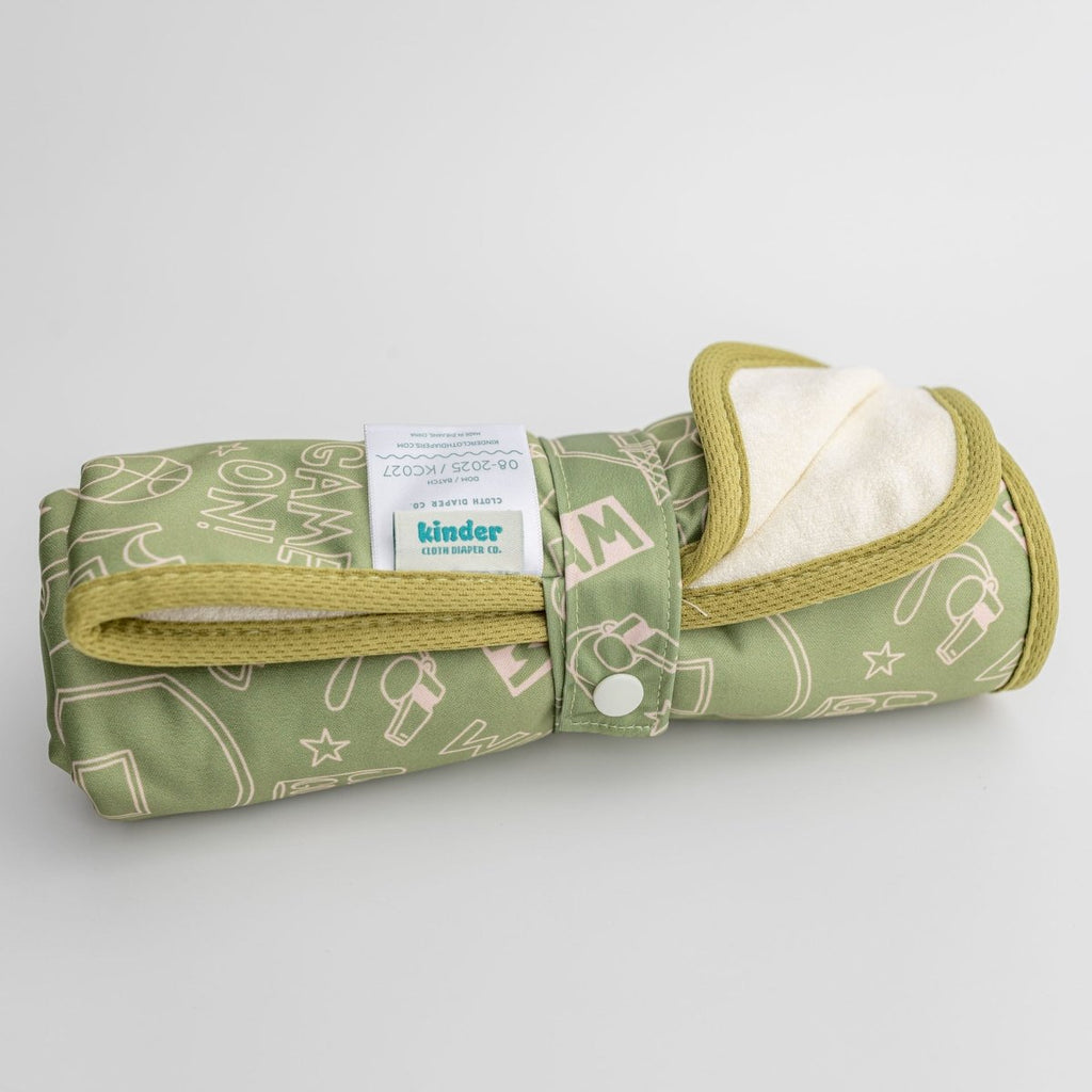 Enchanted - Modern - Cloth - Diapers - Change Mat - Kinder Cloth Diaper Co. - Pittsburgh - Based - Small - Business - Woman - Owned