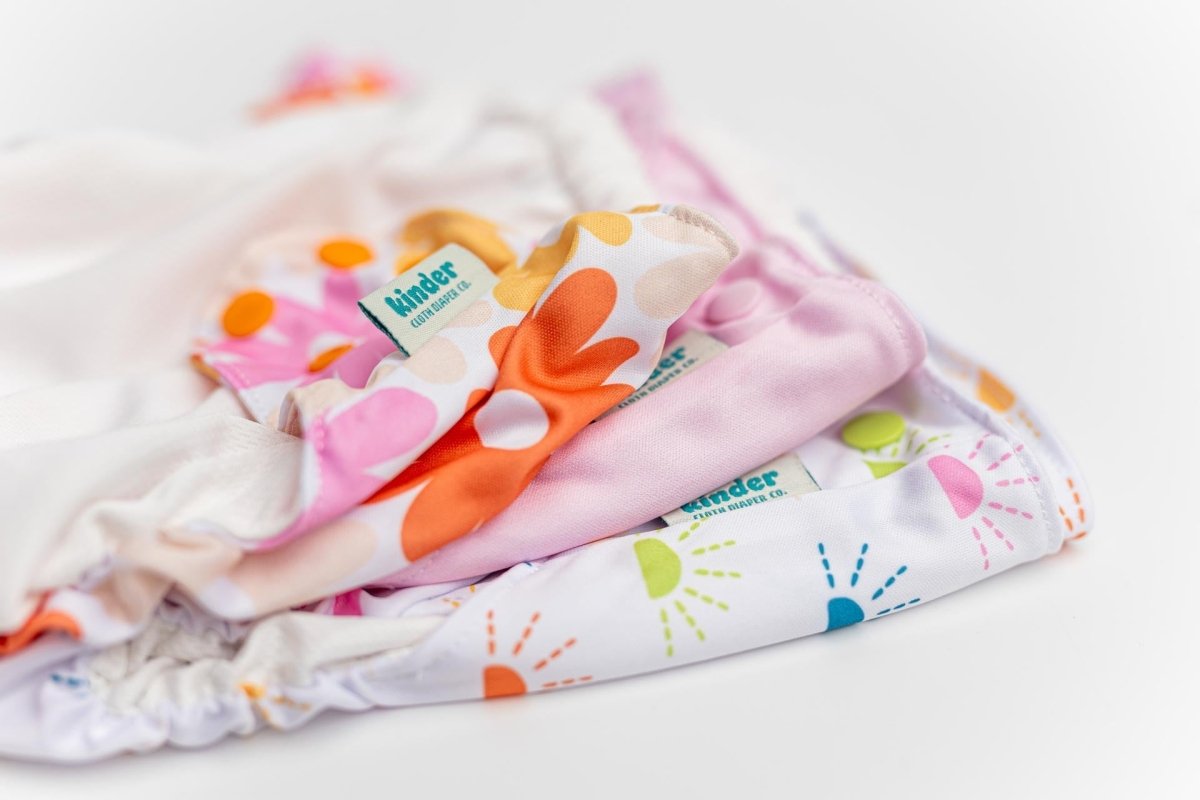 Reusable Swim Diapers with Athletic Wicking Jersey (7 - 60lbs) - Kinder Cloth Diaper Co. - modern reusable cloth diapers and more for birth to potty training - Pittsburgh Based Small Business