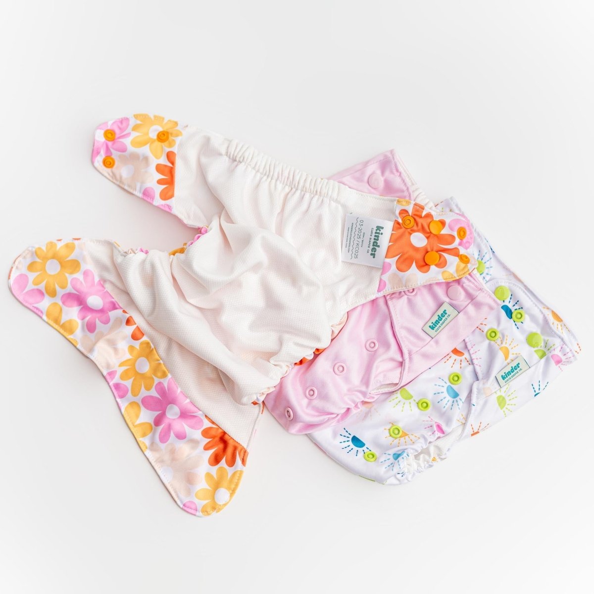 Reusable Swim Diapers with Athletic Wicking Jersey (7 - 60lbs) - Kinder Cloth Diaper Co. - modern reusable cloth diapers and more for birth to potty training - Pittsburgh Based Small Business