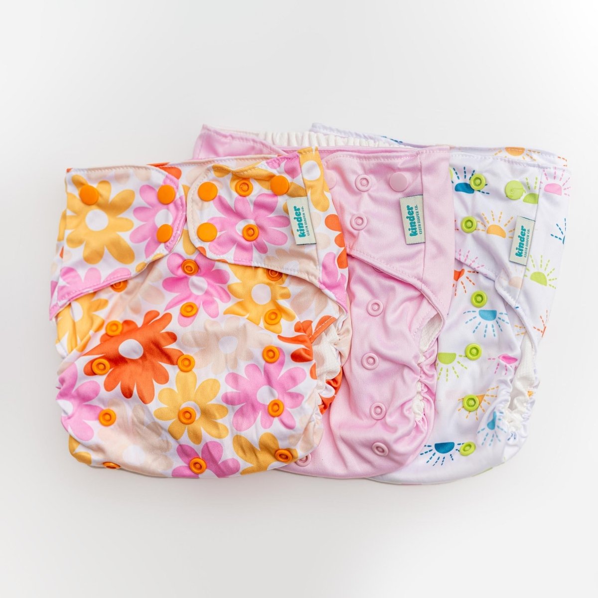 Reusable Swim Diapers with Athletic Wicking Jersey (7 - 60lbs) - Kinder Cloth Diaper Co. - modern reusable cloth diapers and more for birth to potty training - Pittsburgh Based Small Business