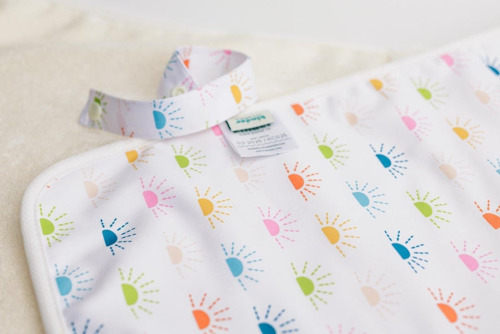 Endless Summer - Modern - Cloth - Diapers - Change Mat - Kinder Cloth Diaper Co. - Pittsburgh - Based - Small - Business - Woman - Owned