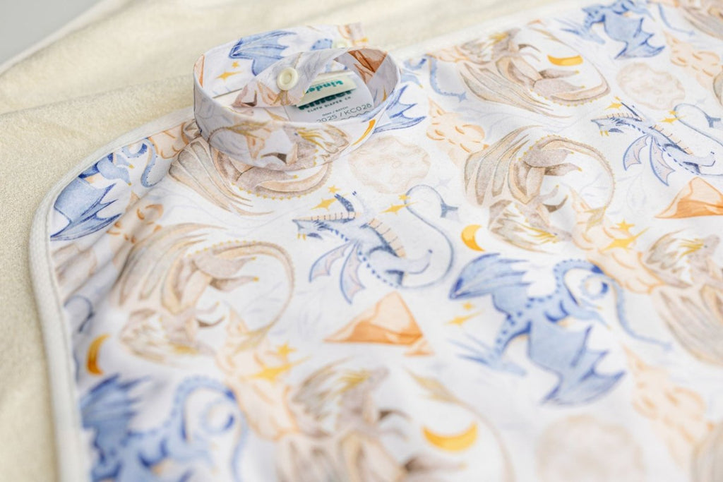 Fantasy Dreams - Modern - Cloth - Diapers - Change Mat - Kinder Cloth Diaper Co. - Pittsburgh - Based - Small - Business - Woman - Owned