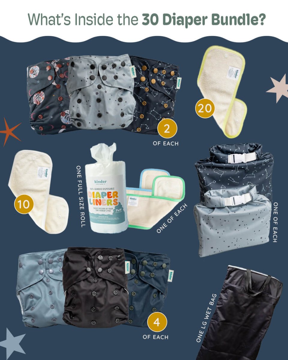 Farm Friends - Modern - Cloth - Diapers - Pocket Diaper - Kinder Cloth Diaper Co. - Pittsburgh - Based - Small - Business - Woman - Owned