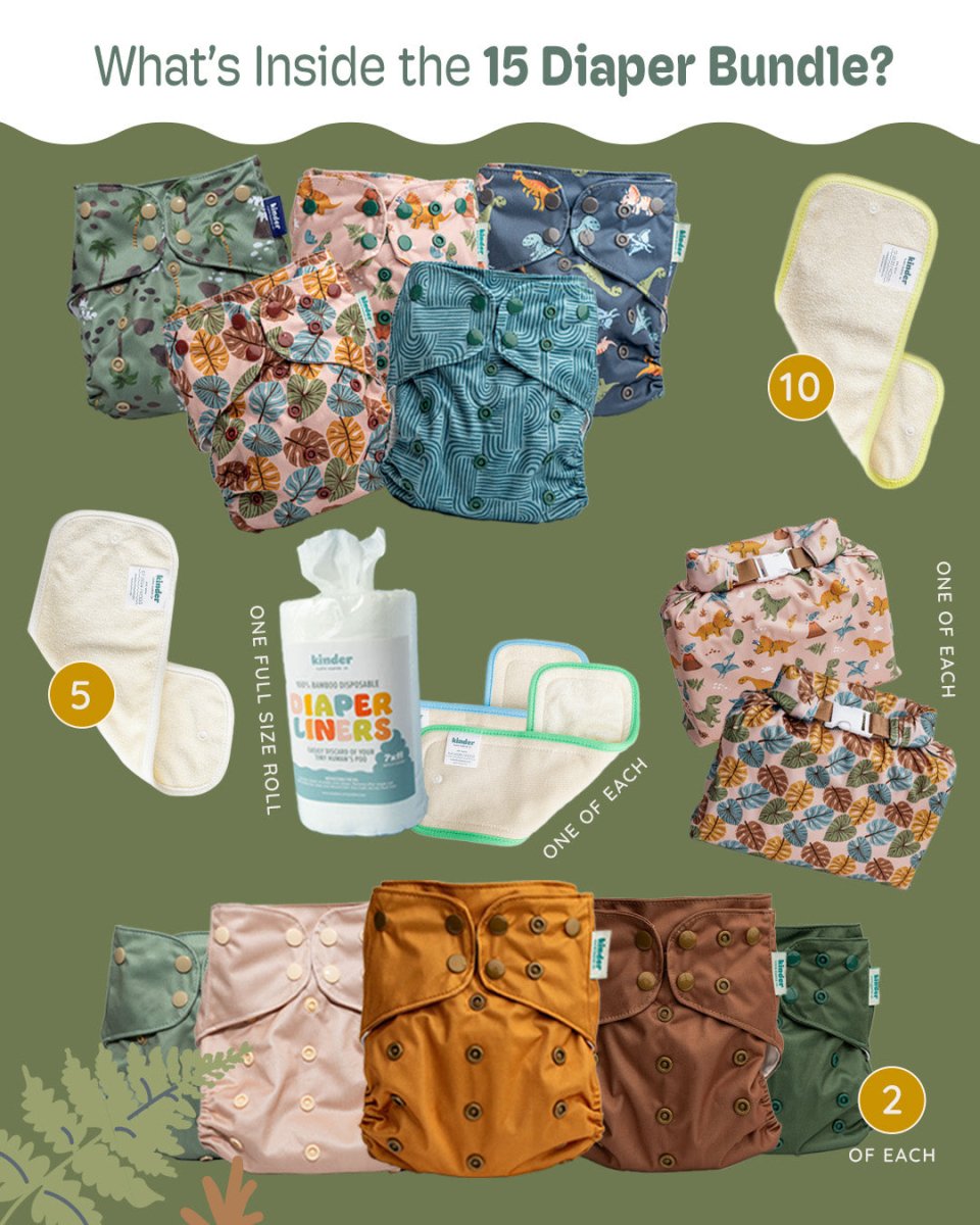 Farm Friends - Modern - Cloth - Diapers - Pocket Diaper - Kinder Cloth Diaper Co. - Pittsburgh - Based - Small - Business - Woman - Owned