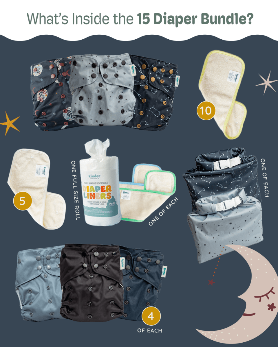 Farm Friends - Modern - Cloth - Diapers - Pocket Diaper - Kinder Cloth Diaper Co. - Pittsburgh - Based - Small - Business - Woman - Owned