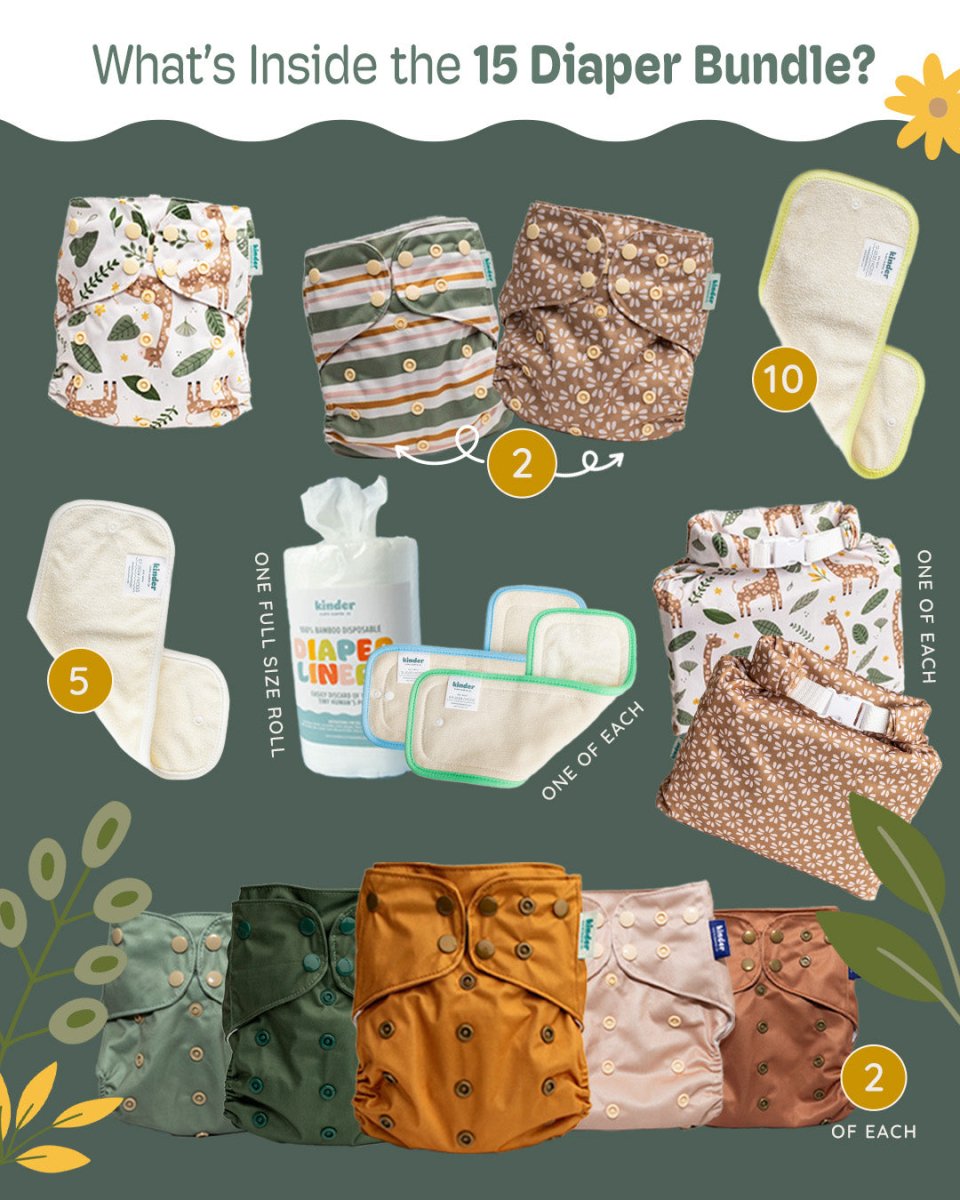 Farm Friends - Modern - Cloth - Diapers - Pocket Diaper - Kinder Cloth Diaper Co. - Pittsburgh - Based - Small - Business - Woman - Owned