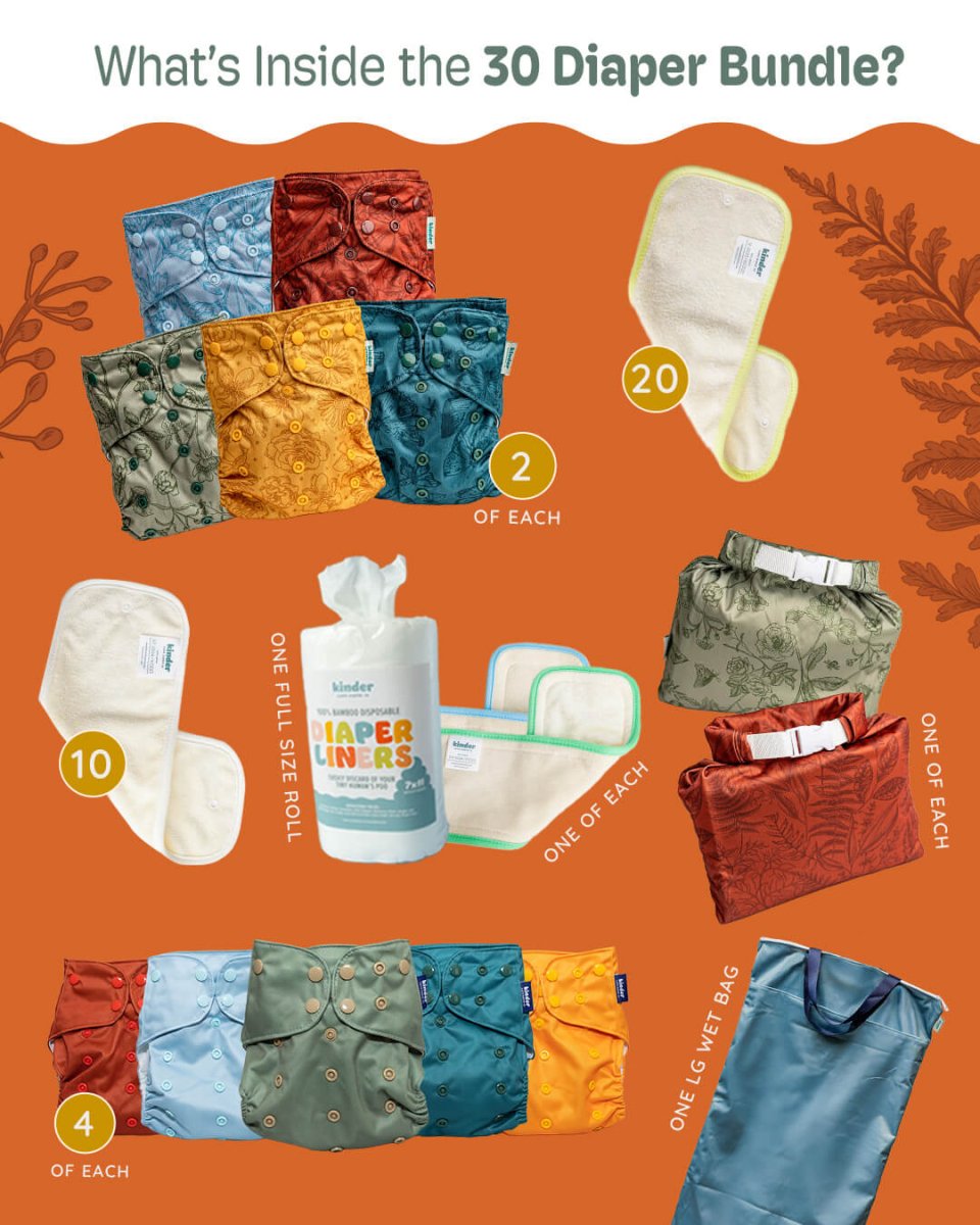 Farm Friends - Modern - Cloth - Diapers - Pocket Diaper - Kinder Cloth Diaper Co. - Pittsburgh - Based - Small - Business - Woman - Owned