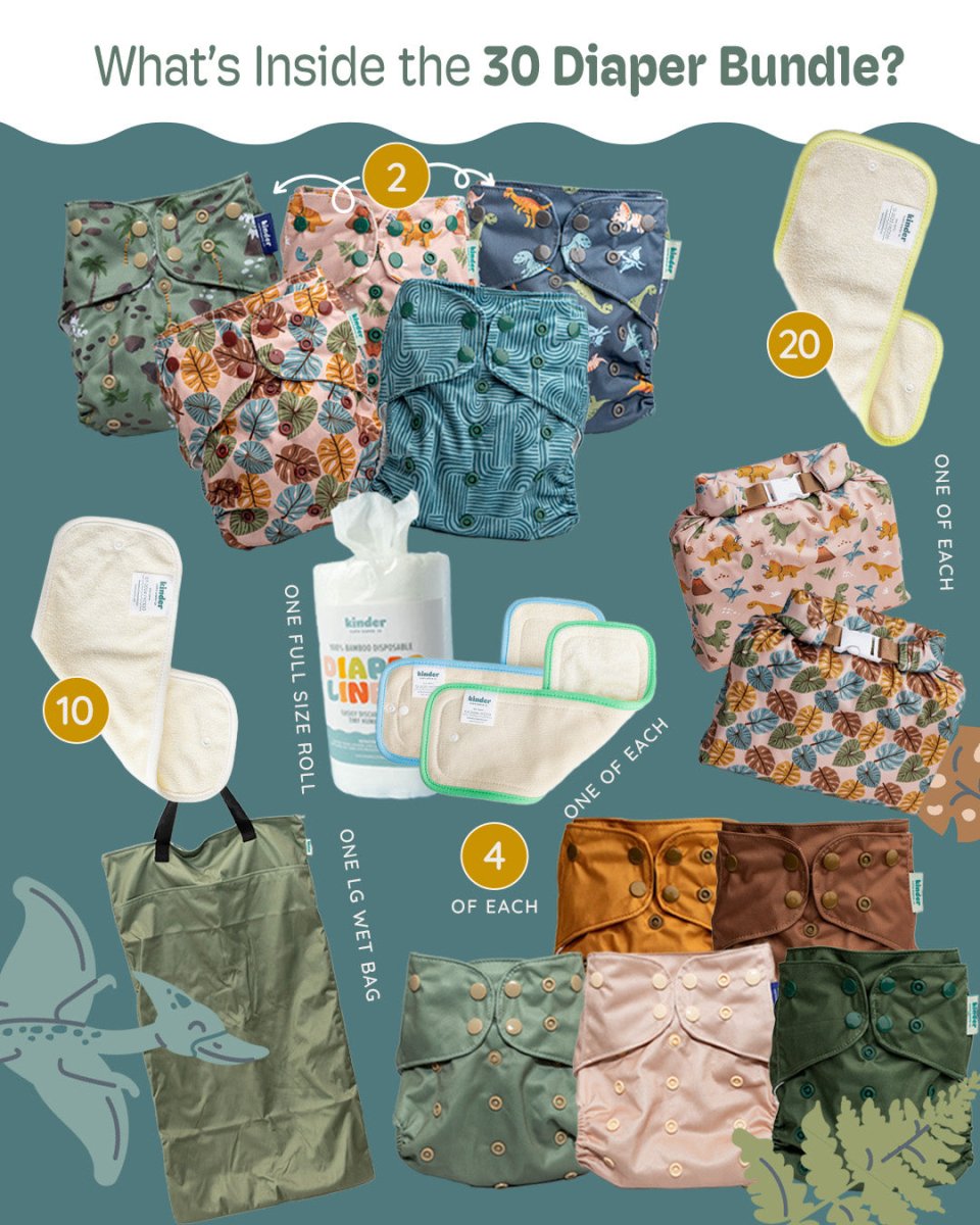 Farm Friends - Modern - Cloth - Diapers - Pocket Diaper - Kinder Cloth Diaper Co. - Pittsburgh - Based - Small - Business - Woman - Owned
