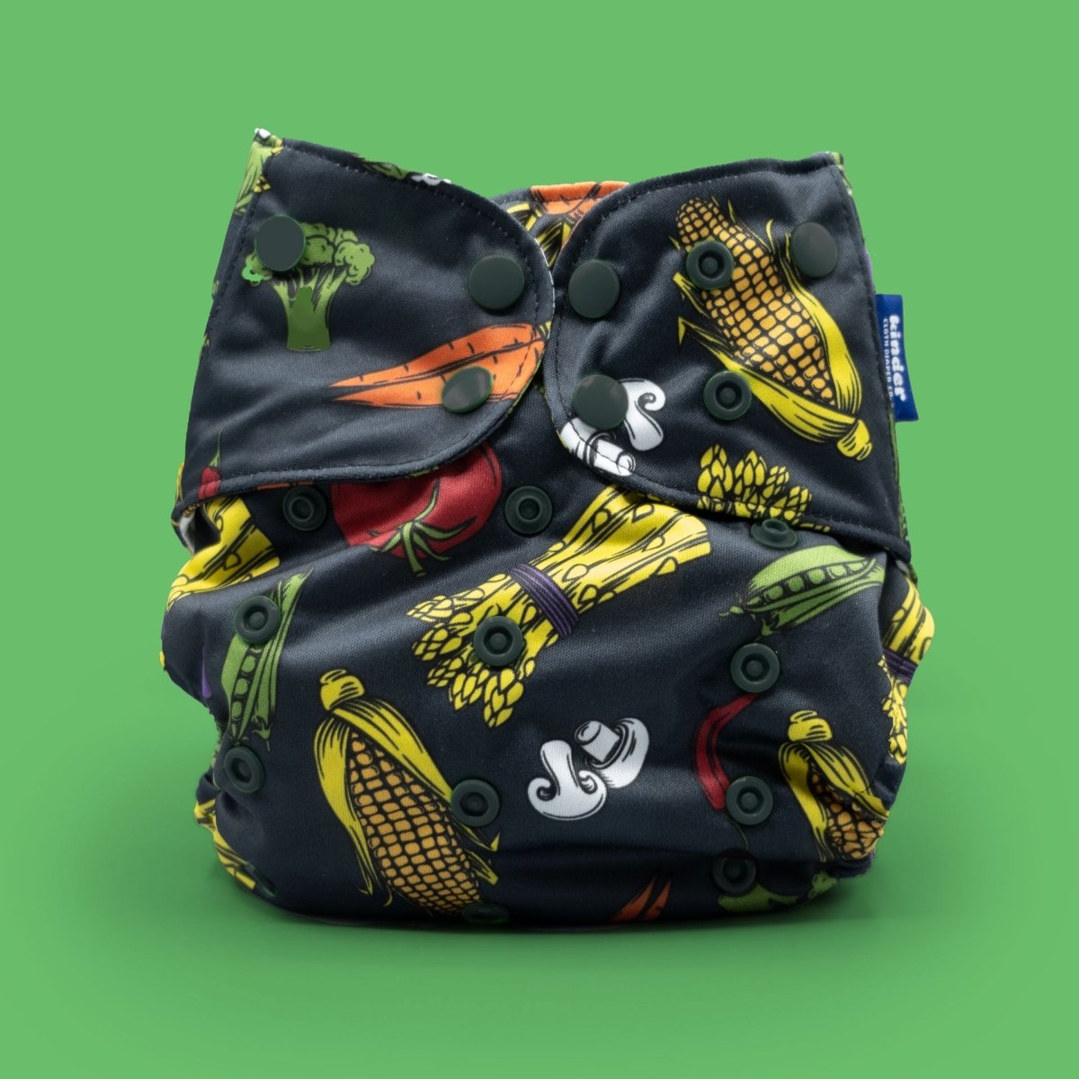 Farm Stand (2nd Anniversary Color Way) - Modern - Cloth - Diapers - Pocket Diaper - Kinder Cloth Diaper Co. - Pittsburgh - Based - Small - Business - Woman - Owned